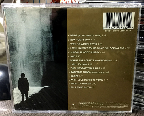U2 - The Best Of 1980 - 1990 (1998) (Usado)