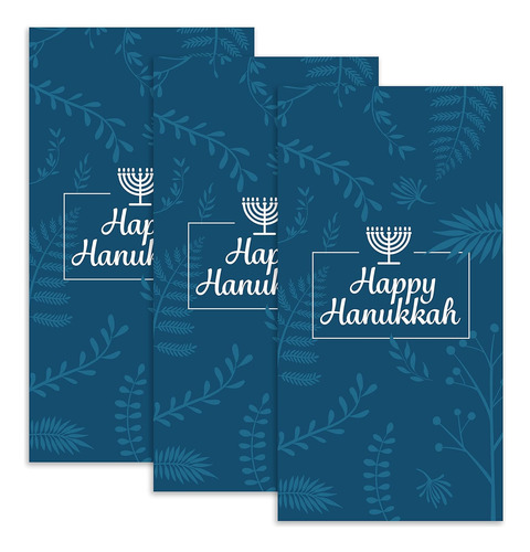 Tarjetas De Hanukkah  Tarjetero  Paquete De 3 Tarjetas De 