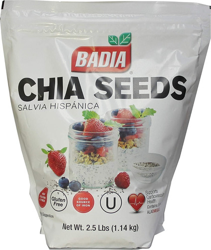 Imagen 1 de 9 de Chia Badia Semillas Salvia Hispanica Seeds Super Alimento