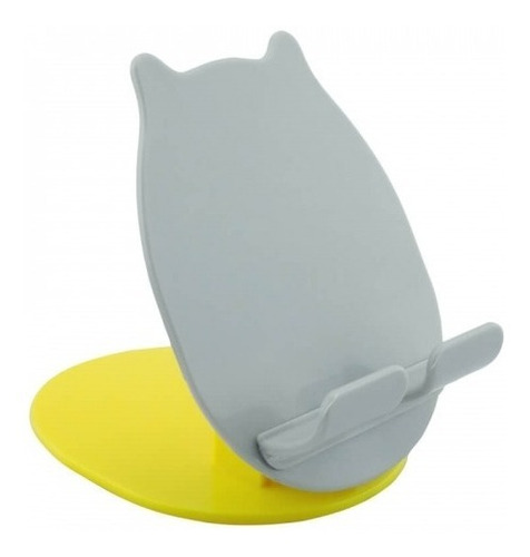 Porta Celular Cat Plástico Plegable Soporte Escritorio Mesa