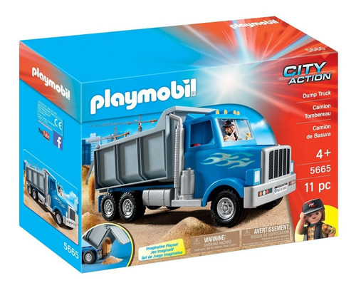 Playmobil 5665 Camion De Basura 