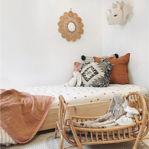 Imagen 6 de 8 de Base Cama Nido Apilable En Madera 100% Maciza Ref: Hund