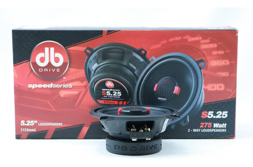 Bocinas Db Drive S5.25 Speed Series 275w Máx 5.25 55w Rms