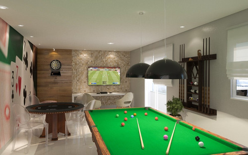 Imagem 5 de 11 de Lançamento Apartamento 1 Dormitório, Com Varanda Gourmet, Financiamento Direto Entrada R$24mil Ou Financiamento Bancário, Guilhermina Em Praia Grande! - Ap00808 - 70672025