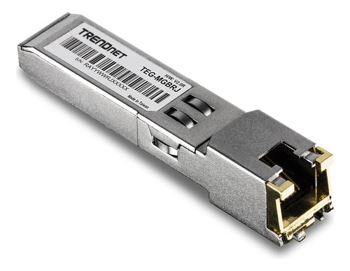 Trendnet Teg-mgbrj, Modulo Transceiver Sfp A Rj45 Gigabit