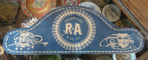 Imagen 5 de 6 de Antigua Publicidad Cigarrillos R.a.. 0.30 Cts. 23065