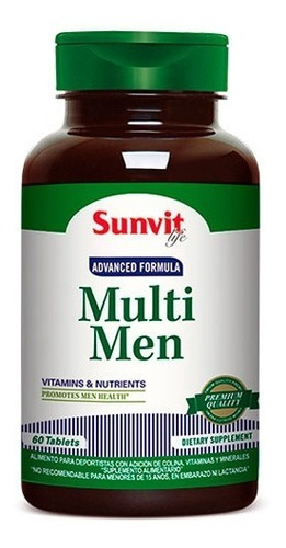 Multi Men | Multivitamínico | Sunvit Life | 60 Tabs