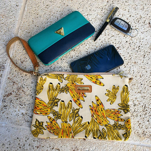 Bolsa  Clutch Feminina 2 Em 1 Presente Praia - Apparatos