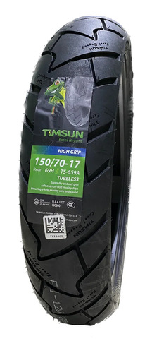 Llanta Timsun 150-70-17 Tl Sellomatic Sport Touring Ts659