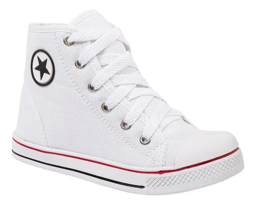 Tenis Vans Infantil Cano Alto MercadoLivre