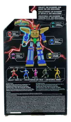 Bandai Power Rangers Zeo Legacy Red Ranger Exclusive 2017