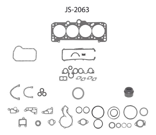 Kit Juntas Volkswagen Caribe Gt 1984-1986 1.8v 4l