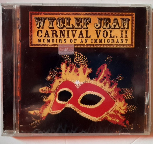 Wyclef Jean - Carnival Ii - Cd Nvo 
