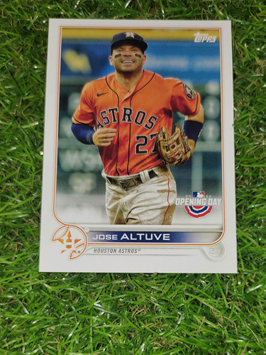 Cv José Altuve 2022 Topps Opening Day 