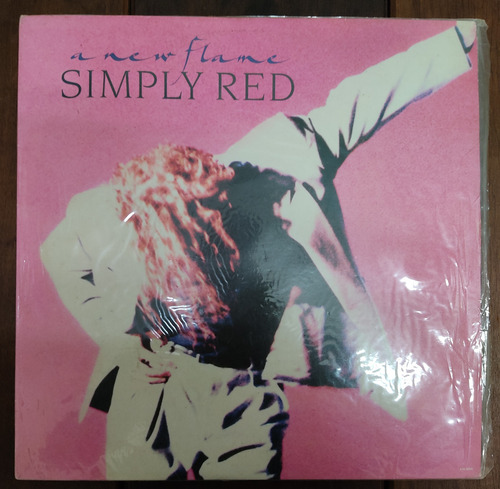 Lp Simply Red A New Flame - C/ Encarte 1989 Wea Records (Usado)