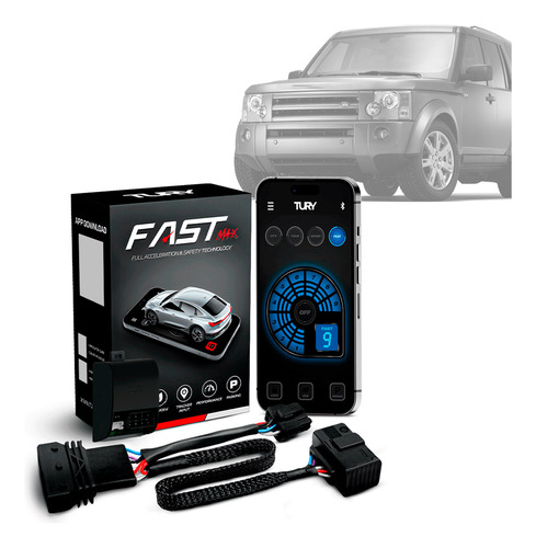 Módulo Acelerador Pedal Fast Com App Discovery 3 2012 13 14