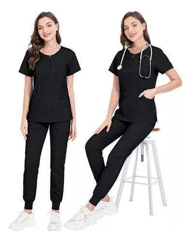 Pijama Quirúrgico Filipino, Uniformes Médicos, Bata A Mujere