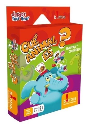 Que Animal Es ? Cartas Juego De Bolsillo - Sharif Express