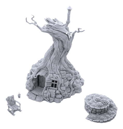 Cabaña De La Bruja Endertoys 28mm Escenografía Rpg