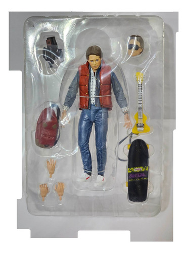 Figura Pelicula Regreso Volver Al Futuro 4 Marty Mcfly Doc
