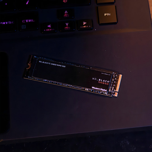 Ssd Wd Black Sn850 2tb Nvme Pcie Gen4 Cor preta