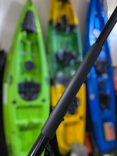 Imagen 4 de 10 de Pala Doble Cucharita Desarmable Para Kayak 3 Pos. - 2.45 Mts