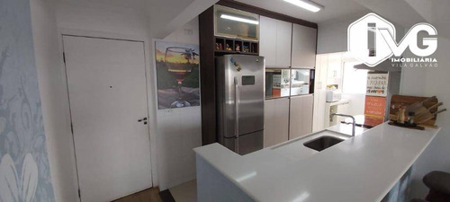 Imagem 4 de 30 de Apartamento Com 3 Dormitórios À Venda, 76 M² Por R$ 500.000,00 - Cidade Brasil - Guarulhos/sp - Ap2169