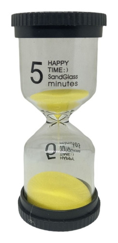 Mini Reloj De Arena Temporizador Con Base Plastica 5 Min