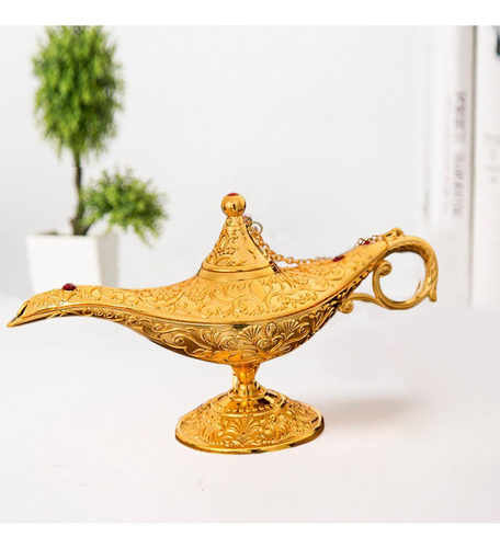 Lâmpada A Óleo Mágica Genie Aladdin Potenciômetro De Luz