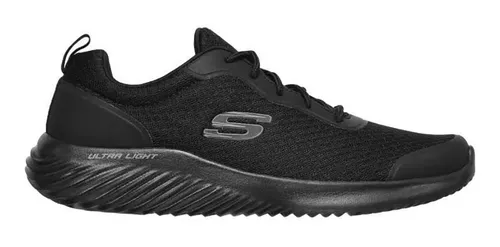 Zapatos skechers top negro bogota
