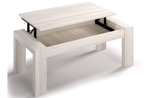 Mesa Ratona Elevable De Centro Moderna Living Fabrica Me-204