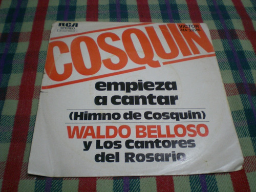Waldo Belloso Y Los Cantores Del Rosario - Simple (8) (Usado)