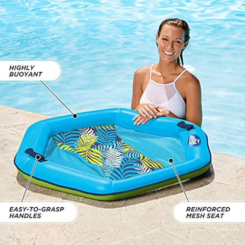 Aqua Deluxe Supreme - Silla De Piscina Hexagonal,