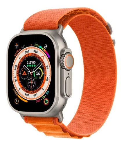 Apple Watch Ultra 49mm Gps + Cel Orange Alpine Loop 
