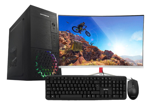 Cpu Intel Core I3 10105 Ram 8gb Ssd 256gb + Monitor 24 Curvo