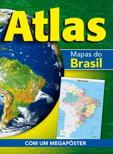 Atlas - Mapas do Brasil: Mapas do Brasil, de Escolar, Ciranda. Série Megapôster Ciranda Cultural Editora E Distribuidora Ltda. em português, 2017