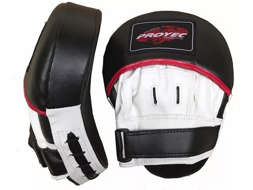 Guantes Foco Proyec Par Manoplas Boxeo Profesional Box Mma