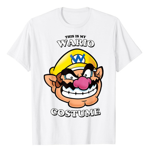 Playera De Disfraz De Super Mario This Is My Wario