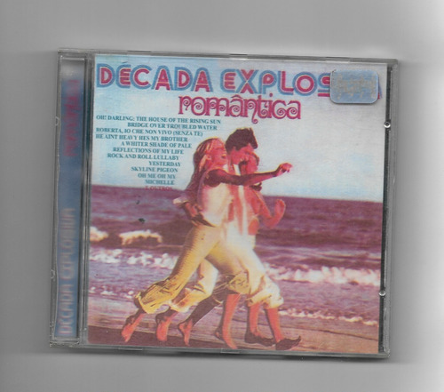 Cd - Década Explosiva - Romântica - Lacrado