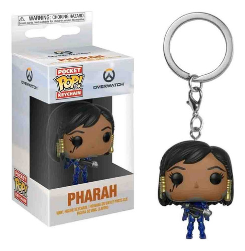 Funko Pop Keychain Pharah Overwatch Item 32791, De Funko Llc. Overwatch Editorial Funko Pop X, Edición 1 En Inglés, 2023