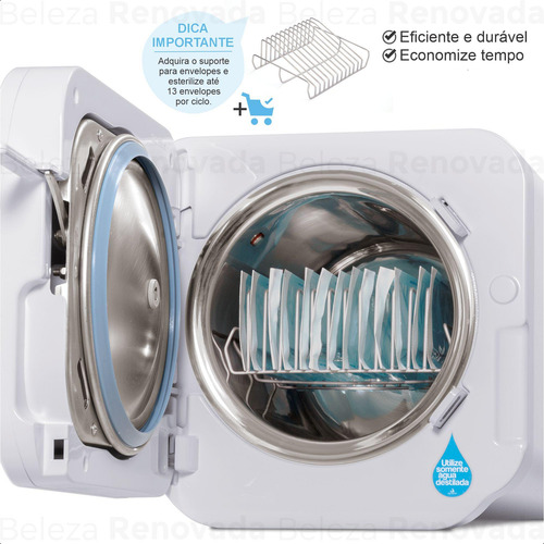 Autoclave Cristófoli Vitale Class 12 Litros Inox