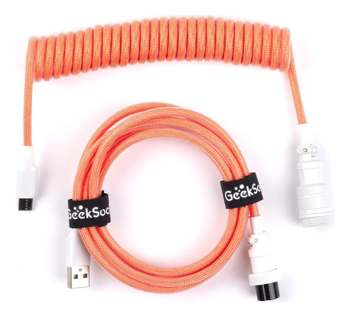 Geeksocial - Cable Usb Tipo C De Alta Sensibilidad Pintado G