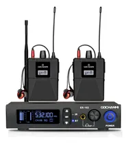Comprar Sistema Monitor Gochami Er102 1 Canal Mono Con 2 Receptores