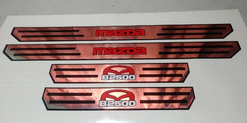 Adhesivos Zócalos Internos Para Mazda B2500 Cromados 