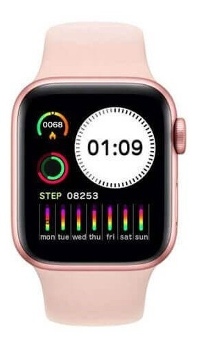 Reloj Smart Whatapp Pulso Cardio Llamadas Musica + Auricular