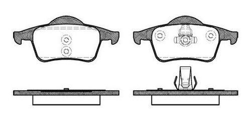 Pastillas De Freno Volvo S60 Sedan 00/10