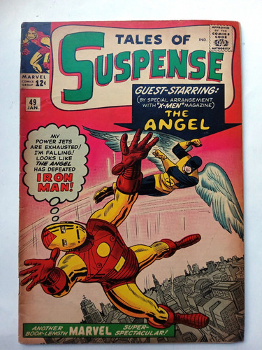 Tales Of Suspense #49, Marvel Comics En Inglés, Enero 1964