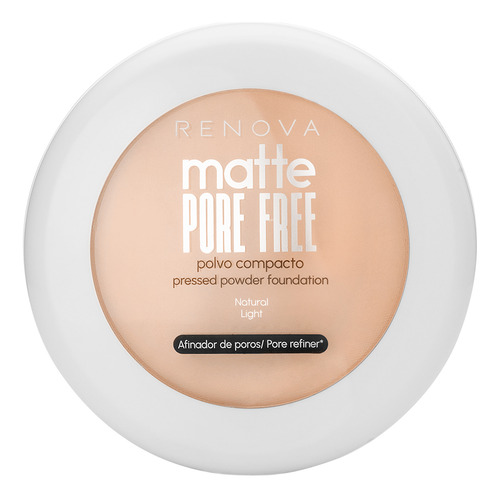 Maquillaje En Polvo Pore Free Beige, Renova 10.5 G