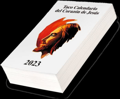 Libro Taco Calendario Sagrado Corazón 2023 (sin Imán)