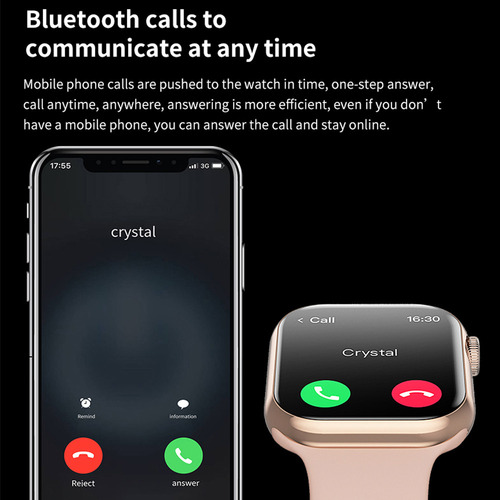 Nova Reloj Inteligente For Hombre, Bluetooth, For Llamadas,